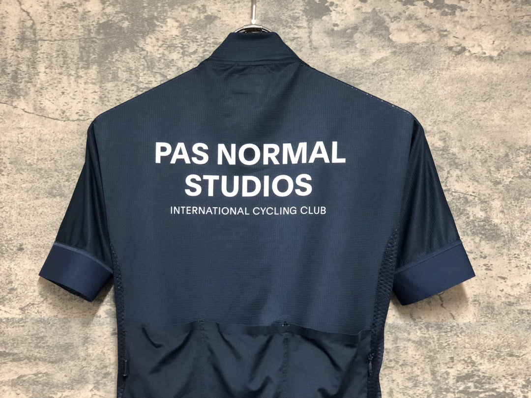 JZ663 パスノーマルスタジオ PAS NORMAL STUDIOS 半袖 サイクルジャージ ネイビー S
