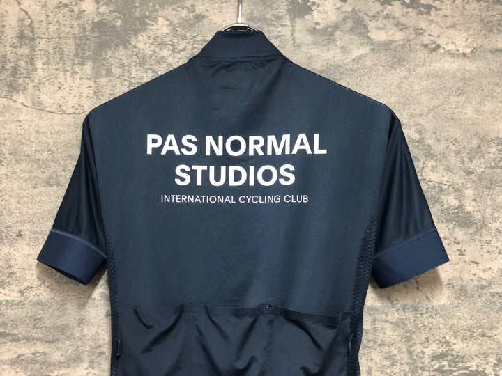 JZ663 パスノーマルスタジオ PAS NORMAL STUDIOS 半袖 サイクルジャージ ネイビー S