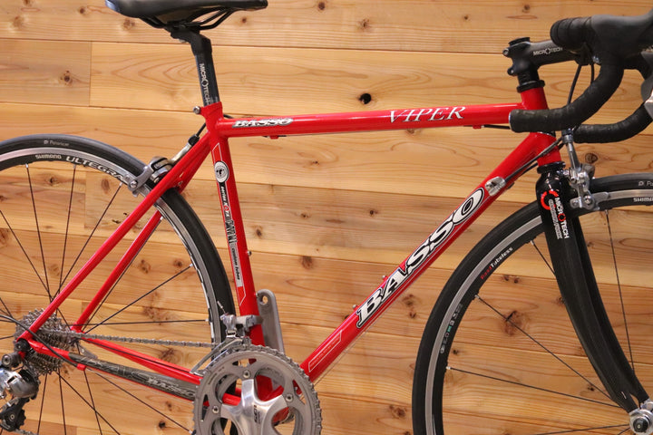 バッソ BASSO ヴァイパー VIPER 2011モデル 48サイズ シマノ 105 5700 10S スチール クロモリ ロードバイク 【広島店】