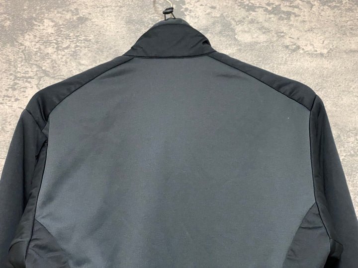 JO167 モンベル mont-bell 長袖 サイクルジャケット 黒 レディース M 裏起毛
