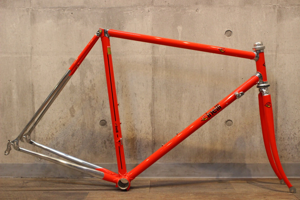 チネリ　スーパーコルサ　Cinelli Super Corsa フレーム新品 チネリ CINELLI スーパーコルサ SUPERCORSA 53サイズ クロモリ