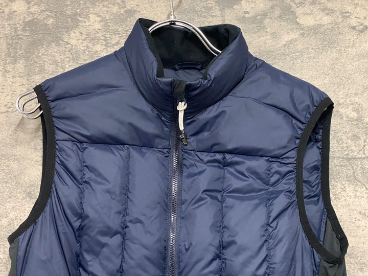 JU798 カフェドシクリステ Cafe du Cycliste ジレ サイクルベスト ネイビー S