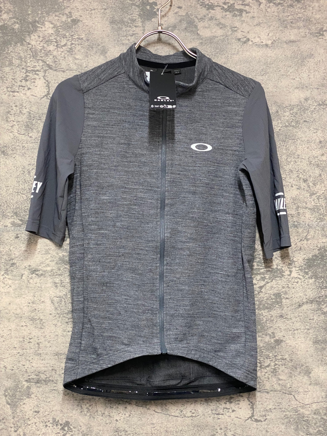 JY857 オークリー OAKLEY OFF GRID JERSEY 半袖 サイクルジャージ グレー M