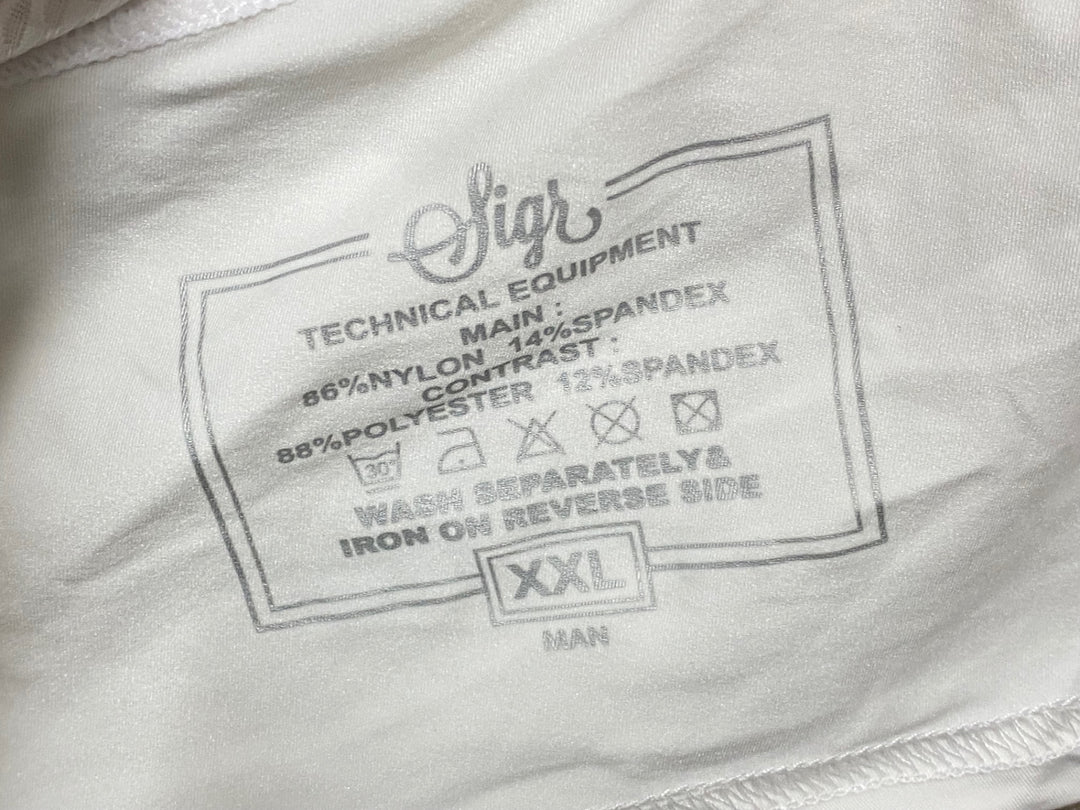 JI113 シーガー Sigr ノースリーブ べースレイヤー 白 XXL