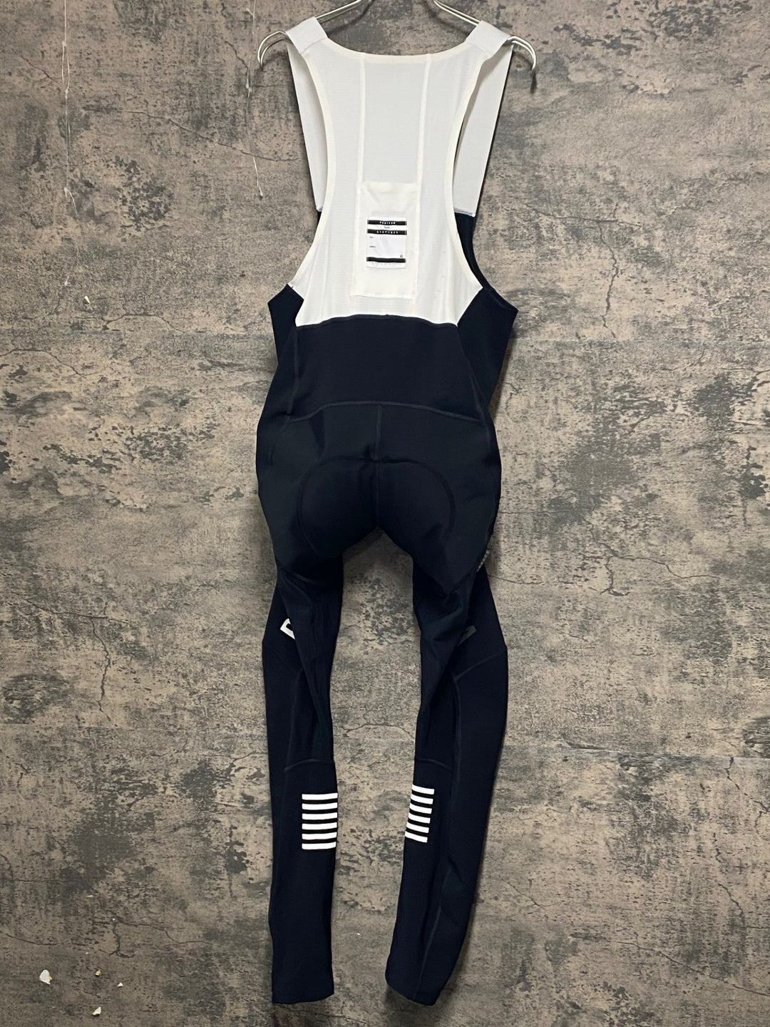 JW523 ラファ Rapha PRO TEAM WINTER TIGHTS WITH PAD Ⅱ ビブタイツ 黒 XL 裏起毛