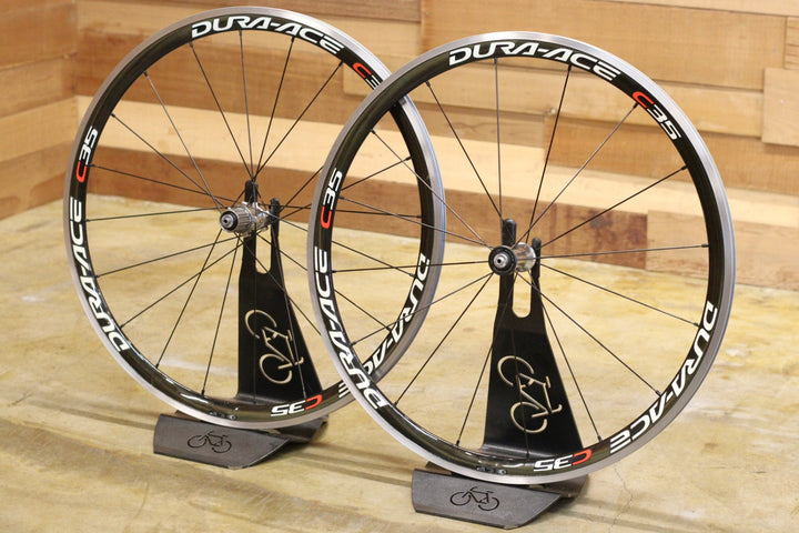 シマノ SHIMANO デュラエース DURA-ACE WH-7900 C35 CL アルミ/カーボン クリンチャー ホイールセット シマノ 10S ナローリム 15C 【立川店】