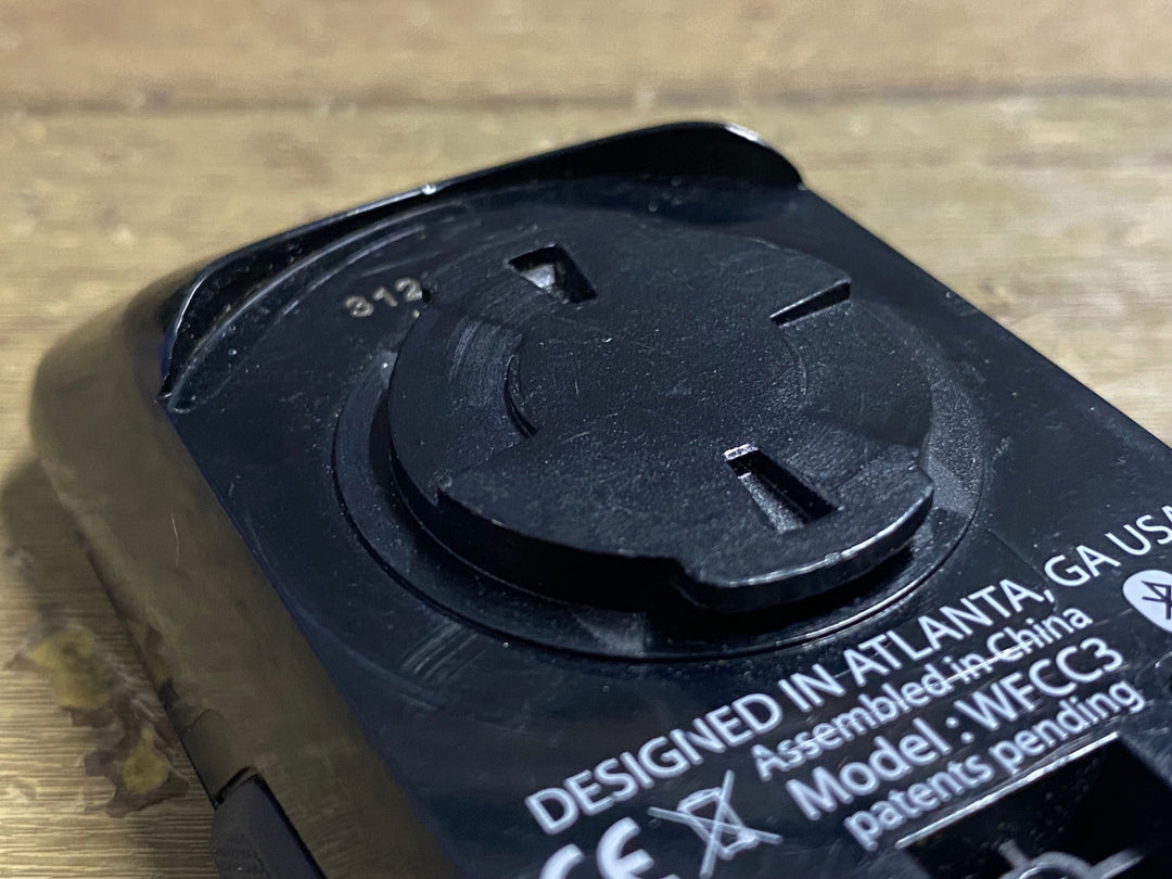 KA710 ワフー Wahoo エレメント ボルト ELEMNT BOLT WFCC3 サイクルコンピューター 起動確認済