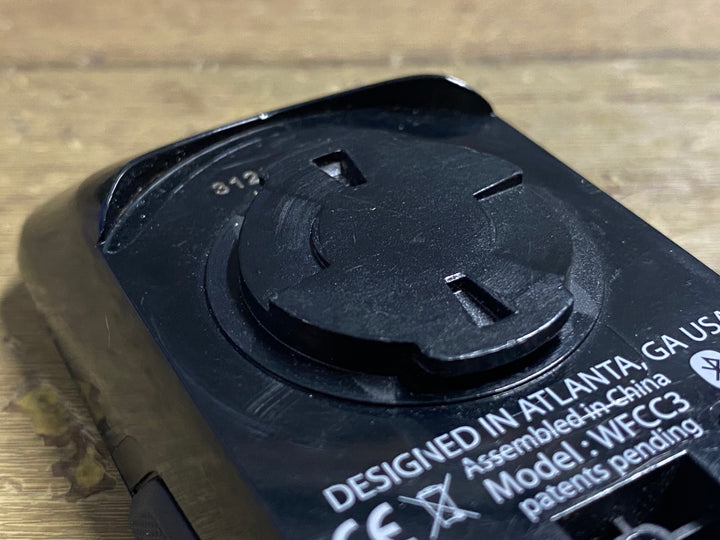 KA710 ワフー Wahoo エレメント ボルト ELEMNT BOLT WFCC3 サイクルコンピューター 起動確認済