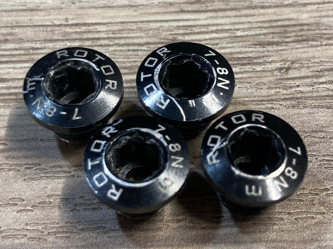 JY775 ローター ROTOR SHIMANO ULTEGRA COVERS シマノ 4アーム用クランク専用ボルトカバー
