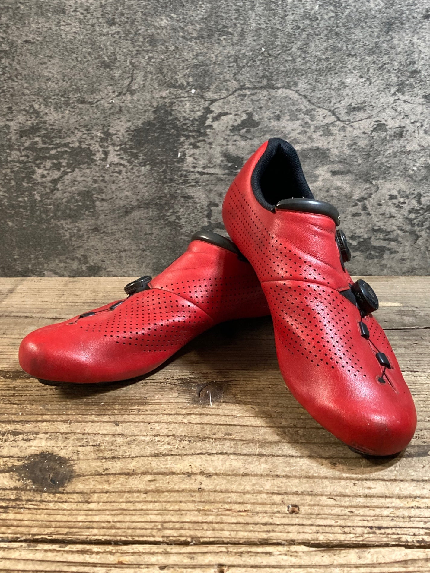 KE359 フィジーク fizik R1 ビンディングシューズ SPD-SL EU43 赤