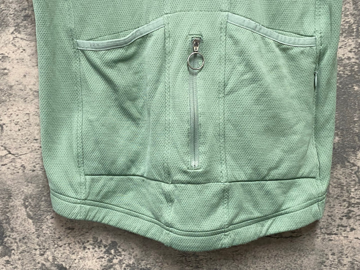 KA862 ラファ Rapha MEN'S LIGHTWEIGHT JERSEY 半袖 サイクルジャージ グリーン M