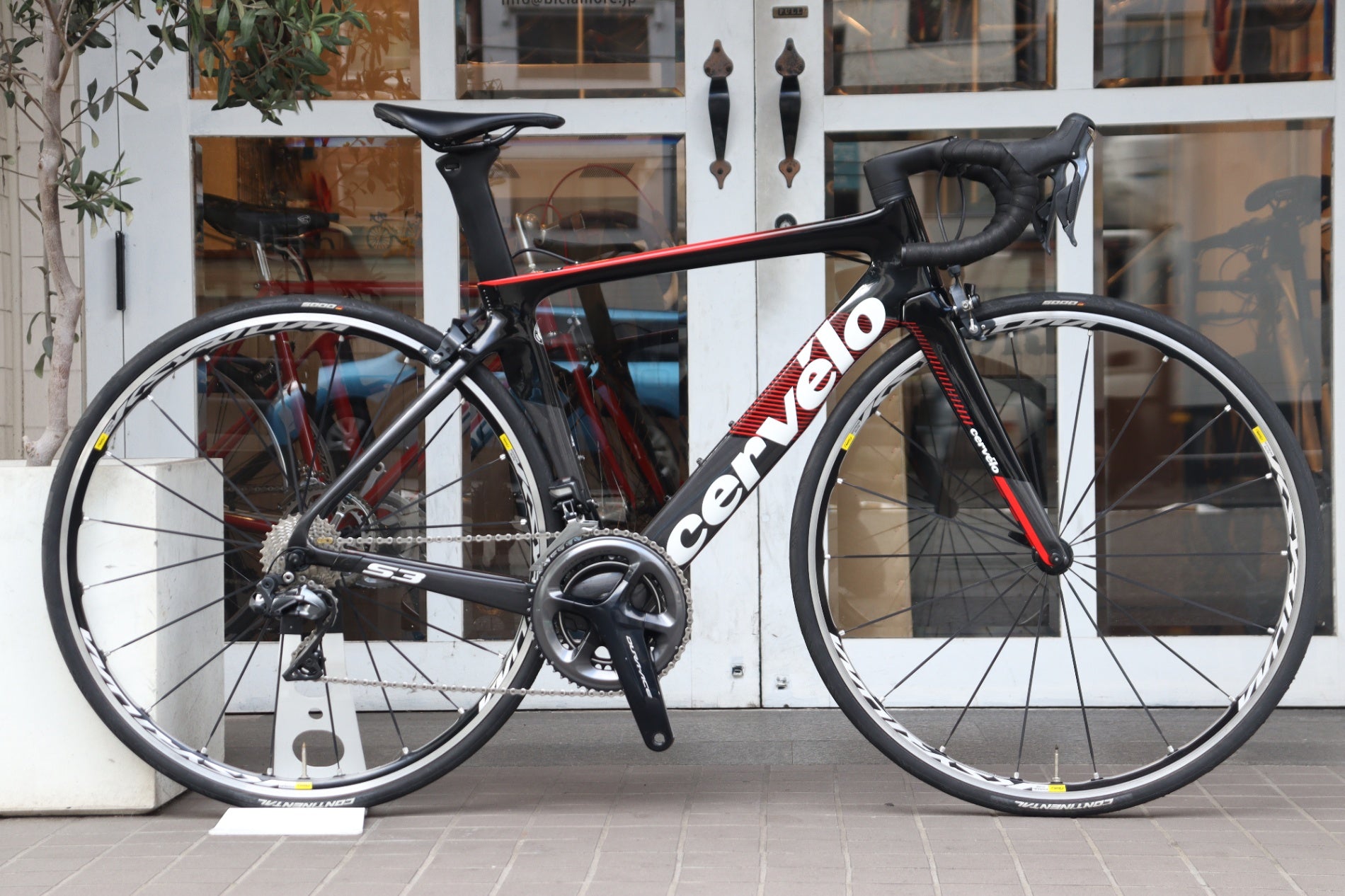 サーヴェロ Cervelo S3 2019モデル 51サイズ シマノ アルテグラ R8050 MIX Di2 11S カーボン ロードバイク  KSYRIUM ELITE 【横浜店】