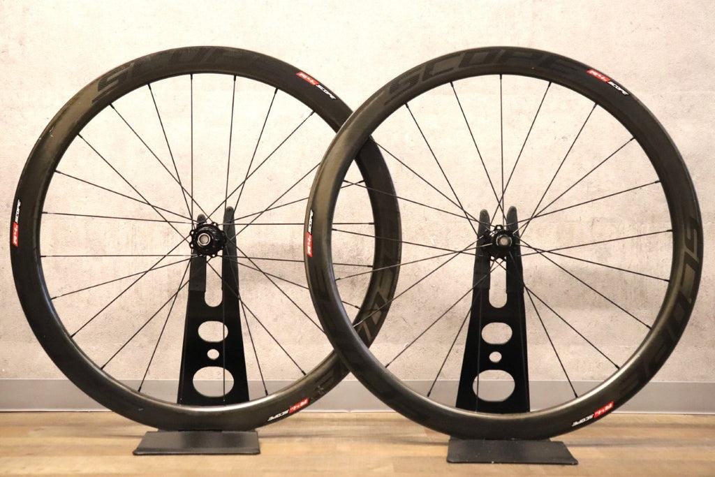 スコープ SCOPE R4D チューブレスレディ カーボン ホイールセット