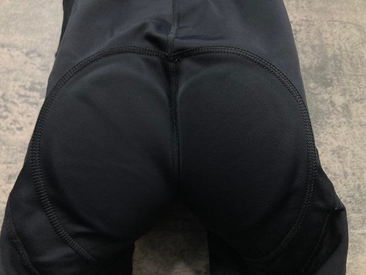 KC663 ラファ Rapha CLASSIC WINTER TIGHTS WITH PAD ビブタイツ 黒 XL 裏起毛