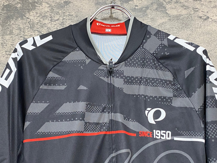 KA105 パールイズミ PEARL iZUMi 半袖 サイクルジャージ 黒 L