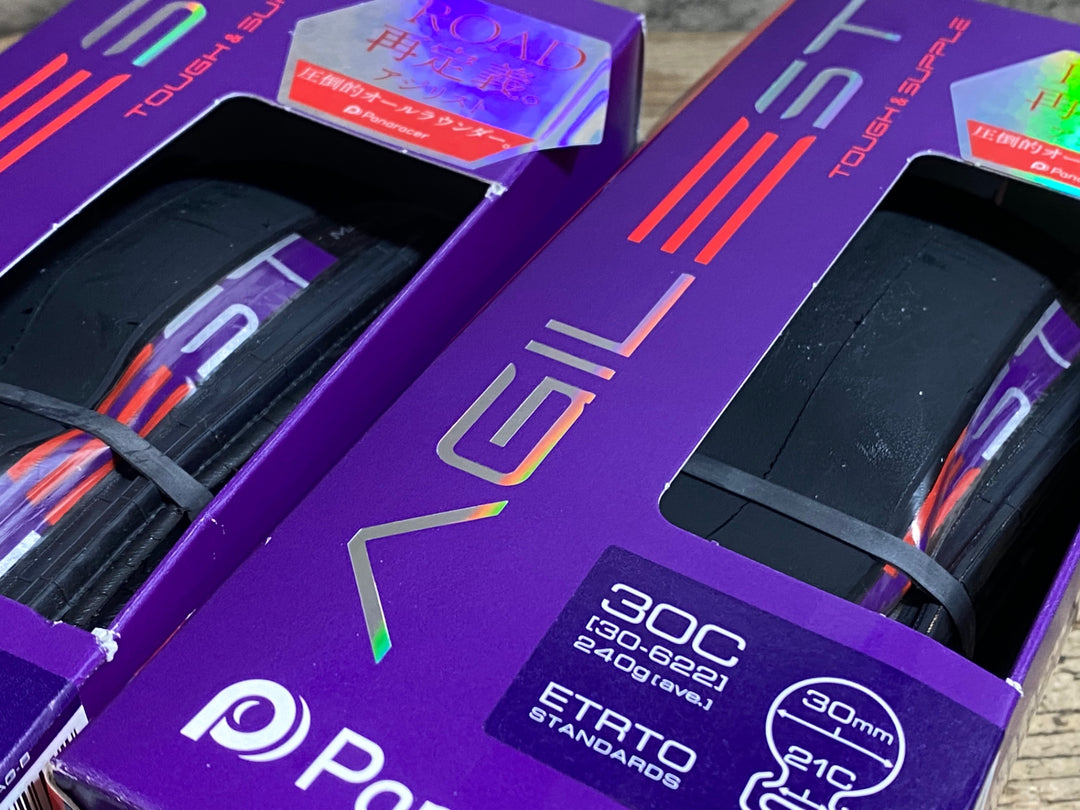 KE722 パナレーサー Panaracer アジリスト AGILEST クリンチャータイヤ 700x30c 2本セット