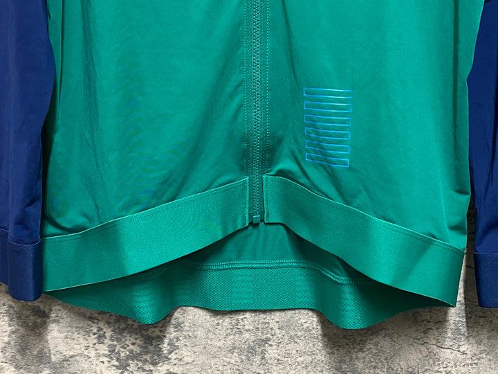 KP813 ラファ RAPHA PROTEAM LONG SLEEVE TRAINING JERSEY 長袖サイクルジャージ 緑 XXL