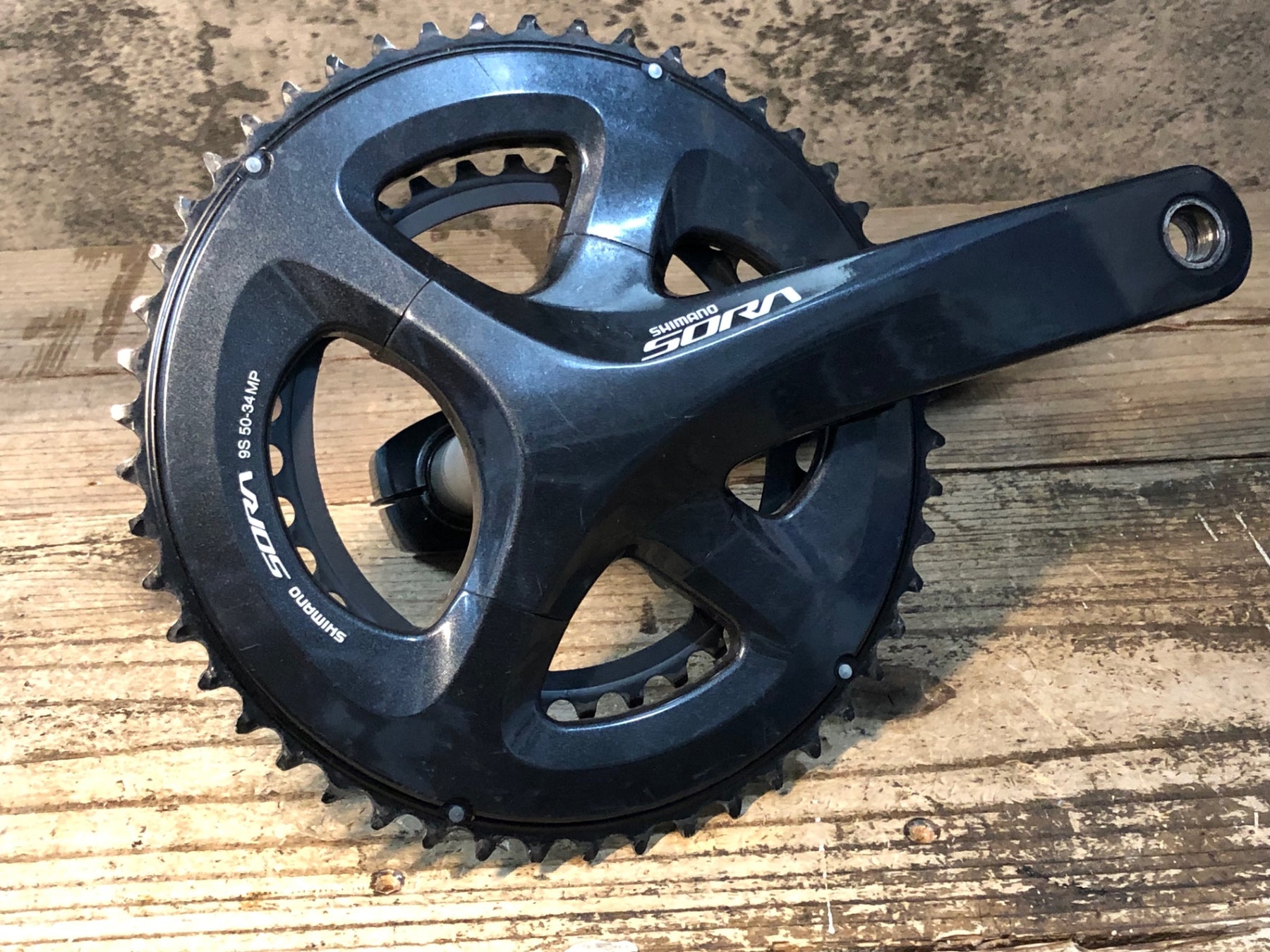 JQ571 シマノ SHIMANO SORA FC-R3000 クランクセット 170mm 50/34T