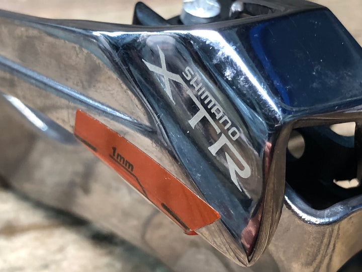JK481 シマノ SHIMANO XTR FD-M952 RD-M953 フロント/リアディレイラーセット 3×9S Φ31.8