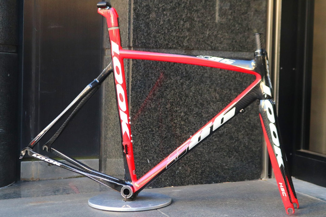 【訳アリ】ルック LOOK 586 2008モデル Mサイズ カーボン ロードバイク フレームセット 【東京南麻布店】