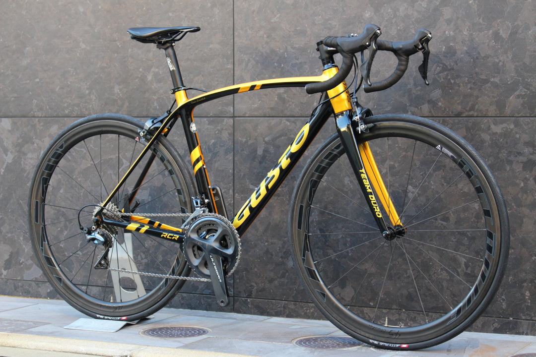 グスト GUSTO RCR TEAM DURO TL 2020モデル Mサイズ シマノ アルテグラ R8000 11S カーボン ロードバイク  ATTAQUE CARBON 45 【福岡店】