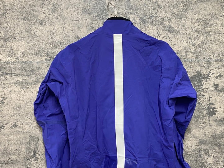 JY092 ラファ Rapha SOUPLESS RACE CAPE 長袖 サイクルジャケット 紫 L