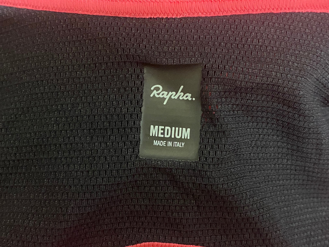 KP686 ラファ Rapha RCC CLASSIC BIB SHORTS Ⅱ ビブショーツ 黒 ピンク M