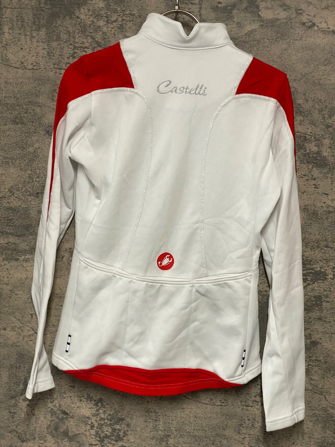 JU264 カステリ CASTELLI 長袖 サイクルジャージ 裏起毛 Sサイズ レディース
