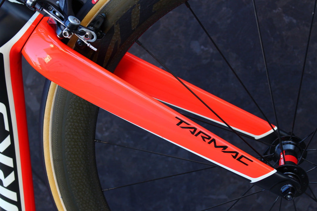 スペシャライズド SPECIALIZED S-WORKS TARMAC SL5 2017 54サイズ シマノ デュラエース 9000 MIX 11S カーボン ロードバイク 【福岡店】