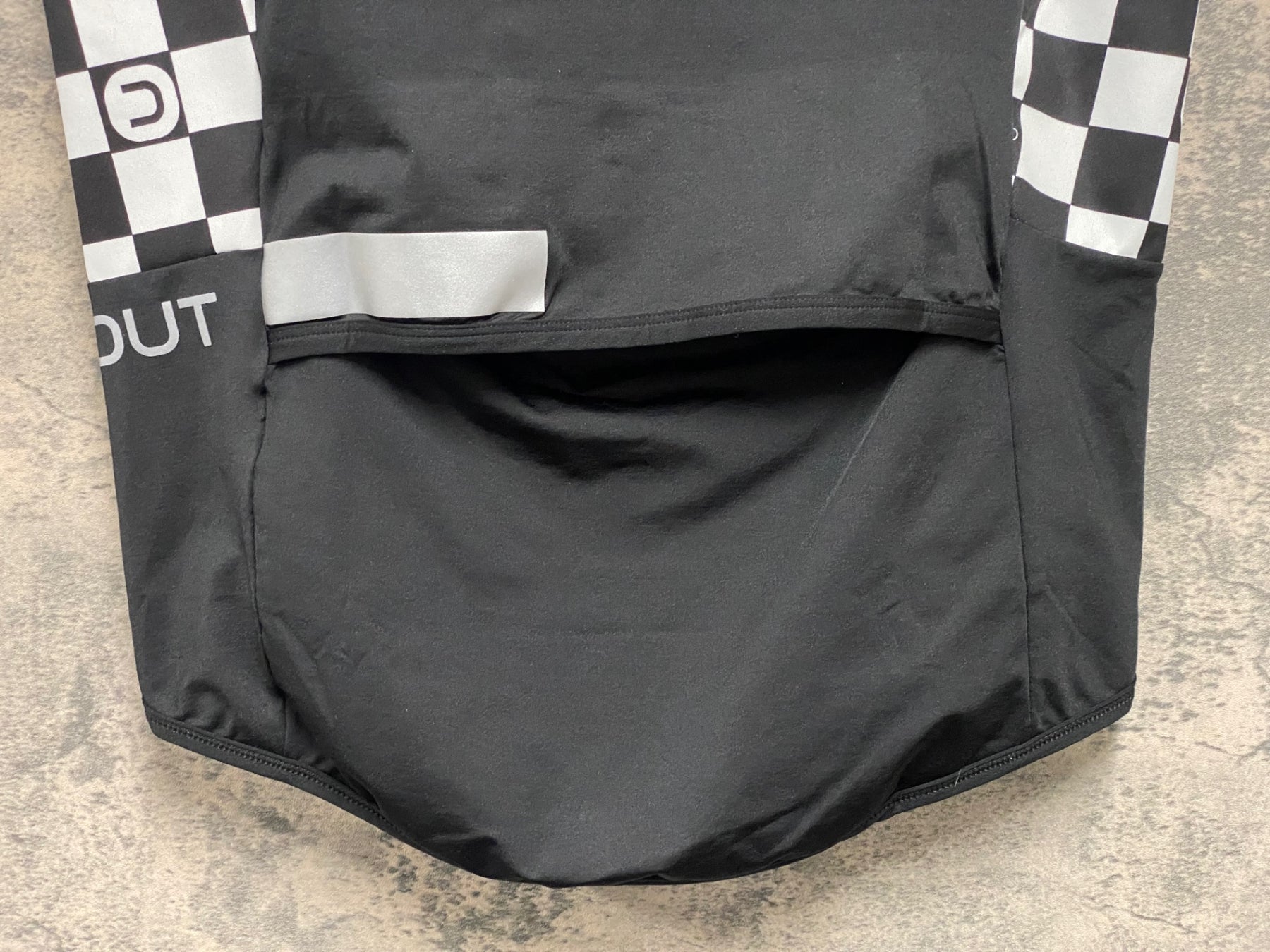 JU769 ドットアウト DOTOUT サイクルベスト ジレ 白黒 L – BICI AMORE