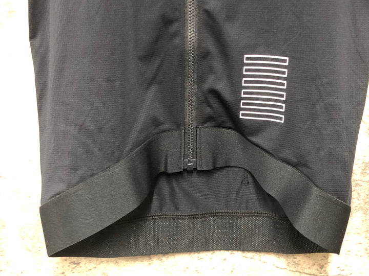 KK261 ラファ Rapha PRO TEAM 半袖 サイクルジャージ 黒 グレー S ※タグカット