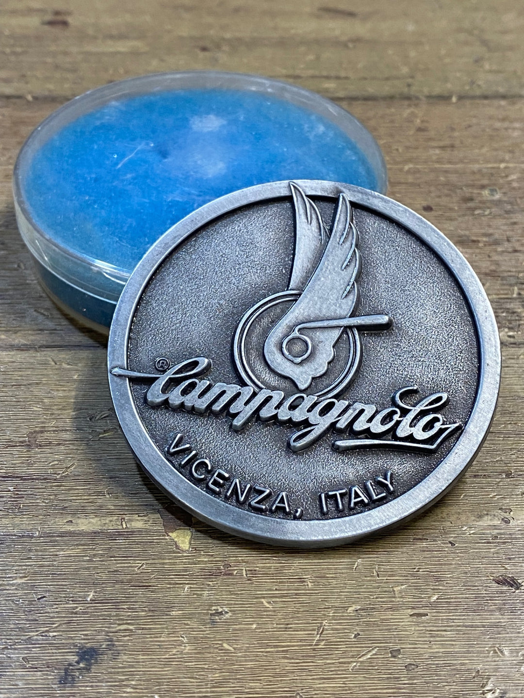 KB392 カンパニョーロ CAMPAGNOLO ベルトバックル シルバー