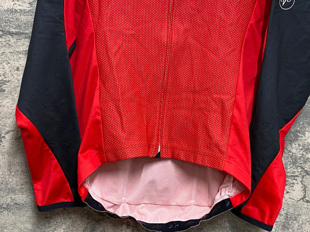 KD684 アソス ASSOS 長袖 サイクルジャージ 赤 L