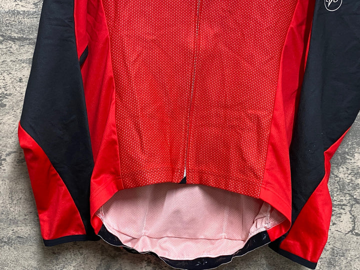 KD684 アソス ASSOS 長袖 サイクルジャージ 赤 L