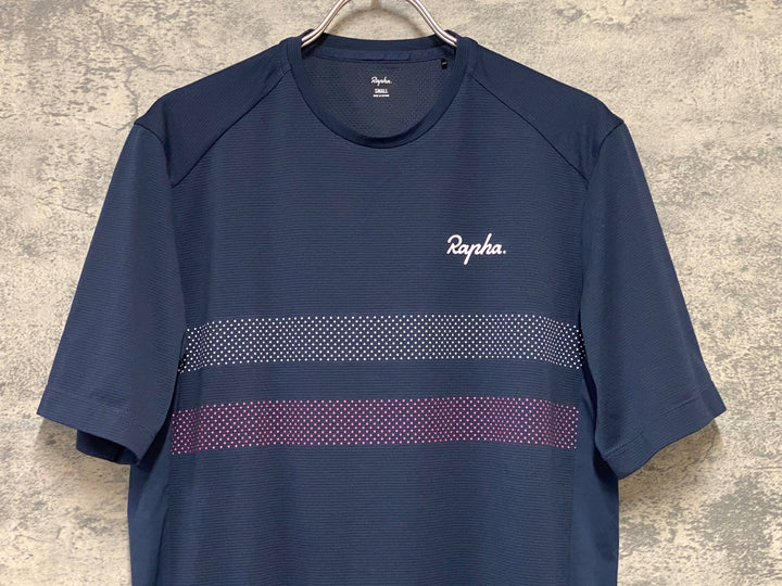 KI003 ラファ Rapha EXPLORE TECHNICAL T-SHIRT 半袖 Tシャツ 紺 S