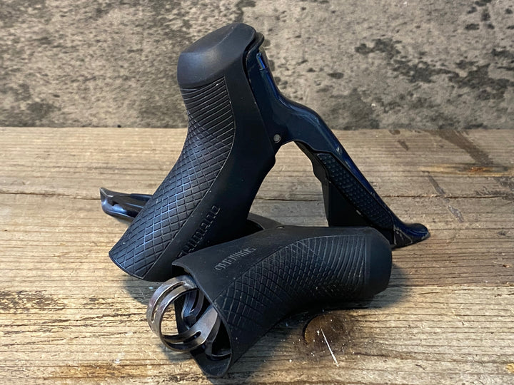 JO386 シマノ SHIMANO アルテグラ ULTEGRA ST-R8050 STIレバー Di2 動作確認済