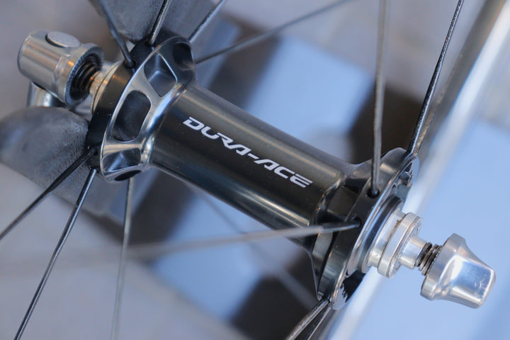 シマノ SHIMANO デュラーエース DURA-ACE WH-9000 C24 アルミ カーボン ホイールセット 12/11S 【横浜店】