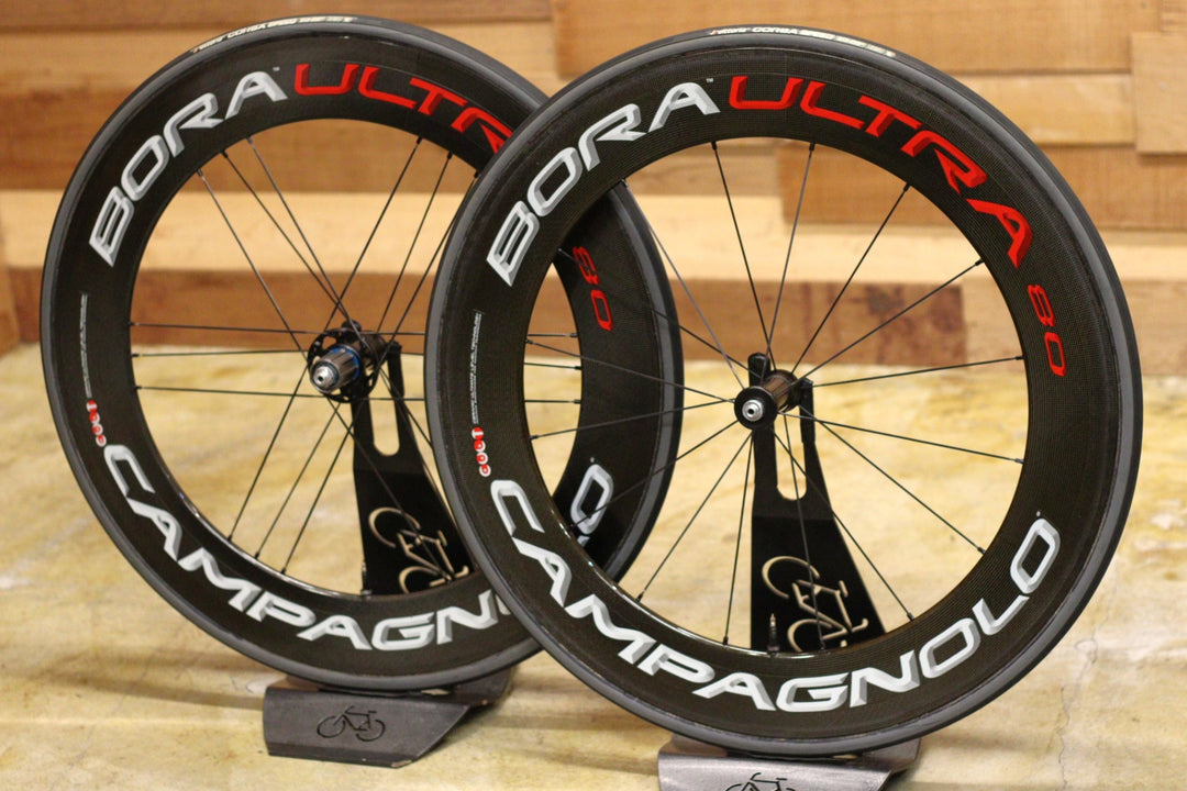 カンパニョーロ Campagnolo ボーラ ウルトラ BORA ULTRA 80 カーボン チューブラー ホイールセット シマノ 12/11S 【立川店】