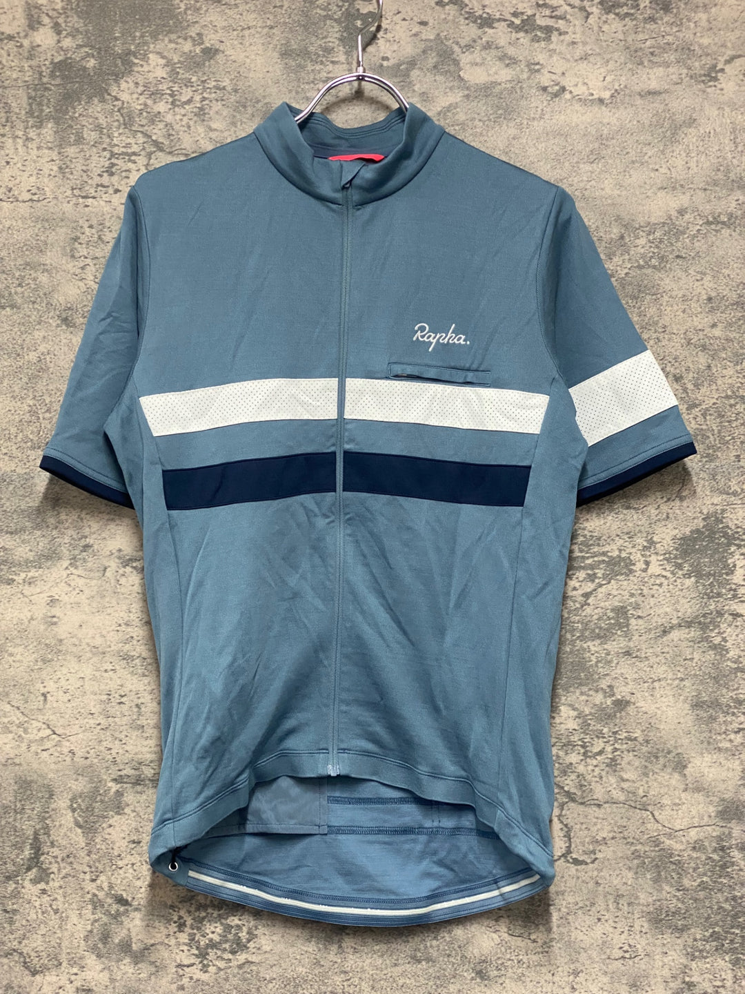 JV412 ラファ Rapha BREVET JERSEY Ⅱ 半袖 サイクルジャージ ターコイズ M