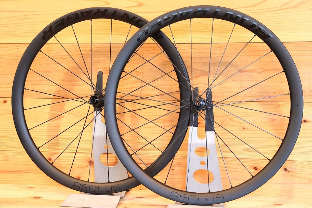 ボントレガー BONTRAGER アイオロス AEOLUS PRO37 カーボン チューブレス ホイールセット シマノ12S /11S 内幅21C 【千葉店】