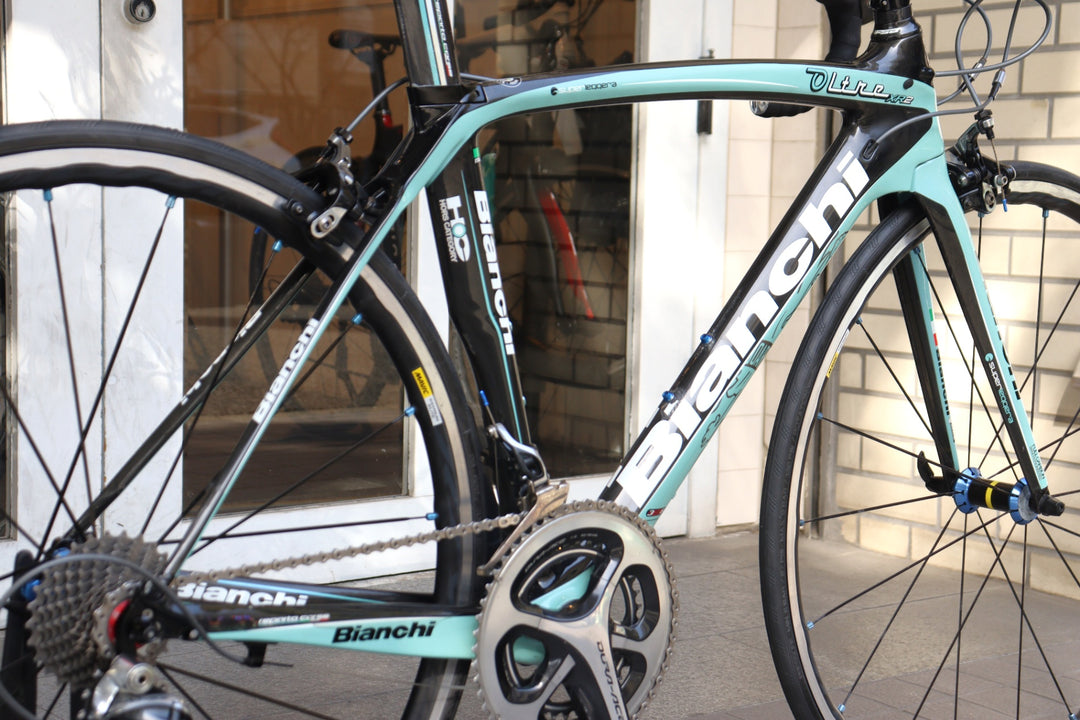 ビアンキ Bianchi オルトレ OLTRE XR2 2014モデル 500サイズ シマノ デュラエース 9000 MIX 11S カーボン ロードバイク KSYRIUM ELITE 【横浜店】