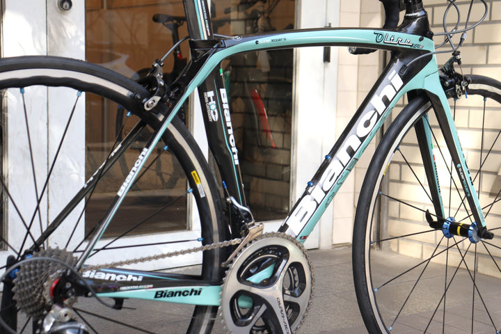 ビアンキ Bianchi オルトレ OLTRE XR2 2014モデル 500サイズ シマノ デュラエース 9000 MIX 11S カーボン ロードバイク KSYRIUM ELITE 【横浜店】