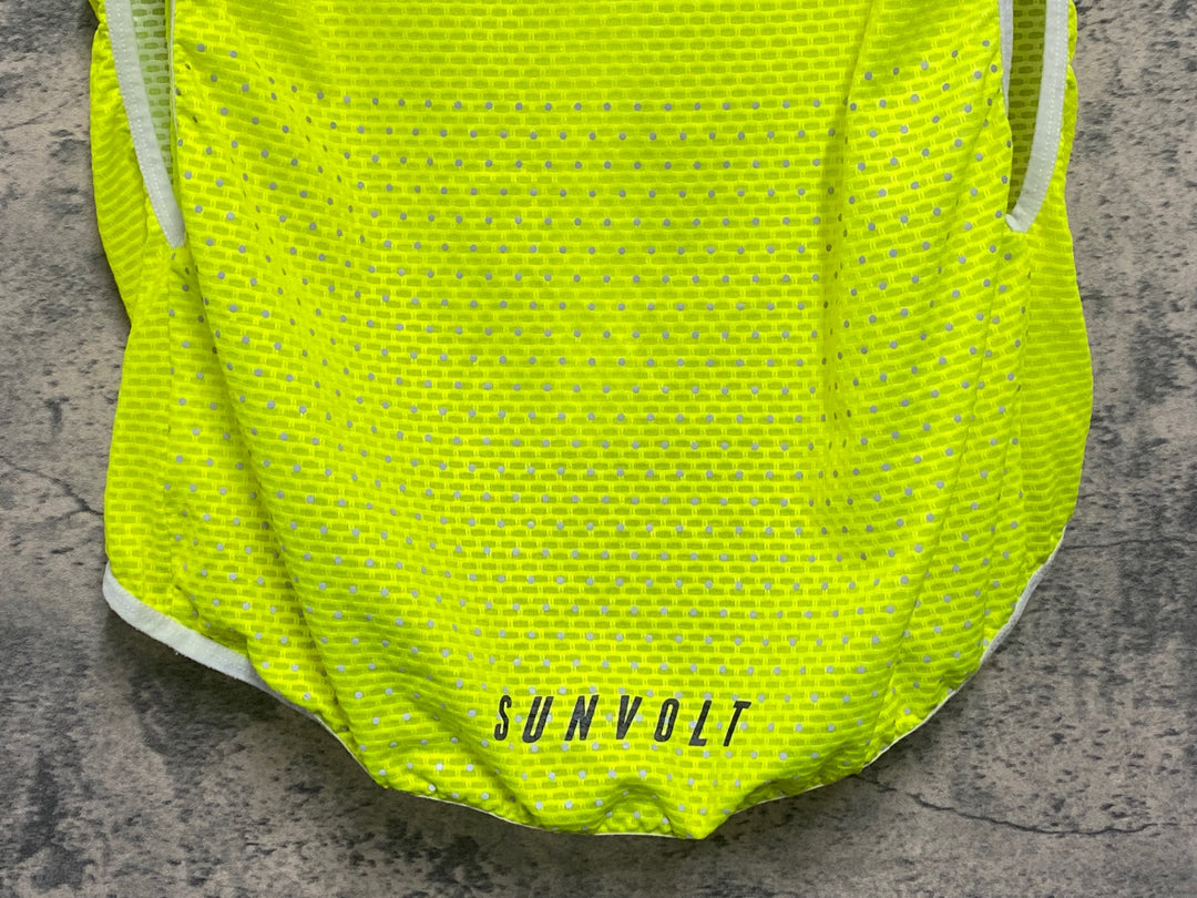 JV073 サンボルト SUNVOLT サイクルベスト ジレ 黄色 S