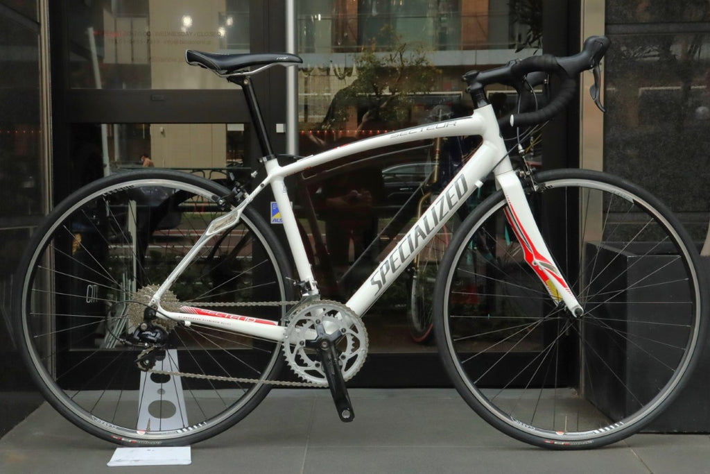 スペシャライズド SPECIALIZED セクター スポーツ SECTEUR SPORT 2013年モデル 54サイズ シマノ ソラMIX 9S  アルミ ロードバイク 【東京南麻布店】