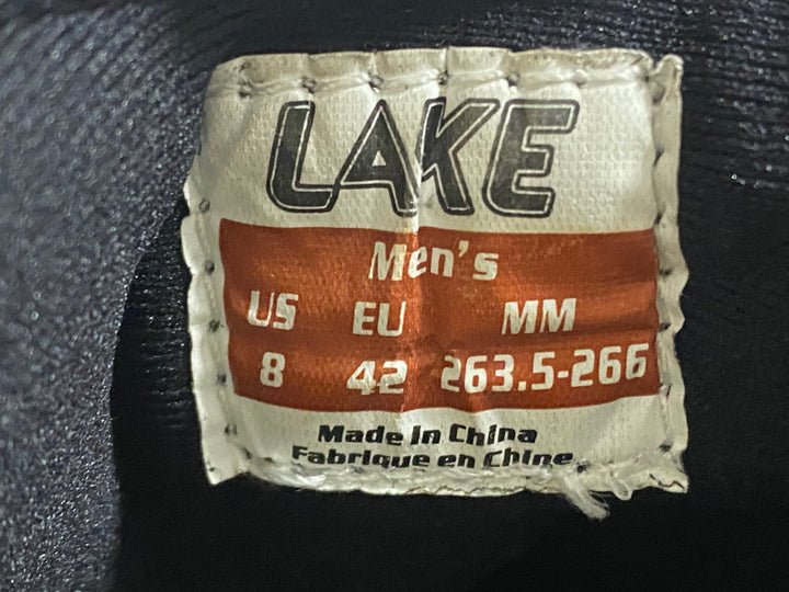 JO766 レイク LAKE ASSOS CYCLINGSLIPPER G1 ビンディングシューズ 白 黒 EU42 3穴