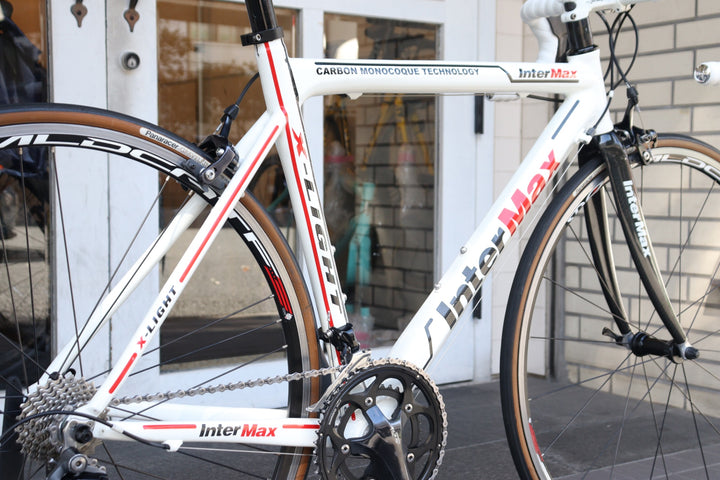 インターマックス INTERMAX エックスライト X-LIGHT 2009モデル 52サイズ シマノ 105 5700 10S カーボン ロードバイク 【横浜店】