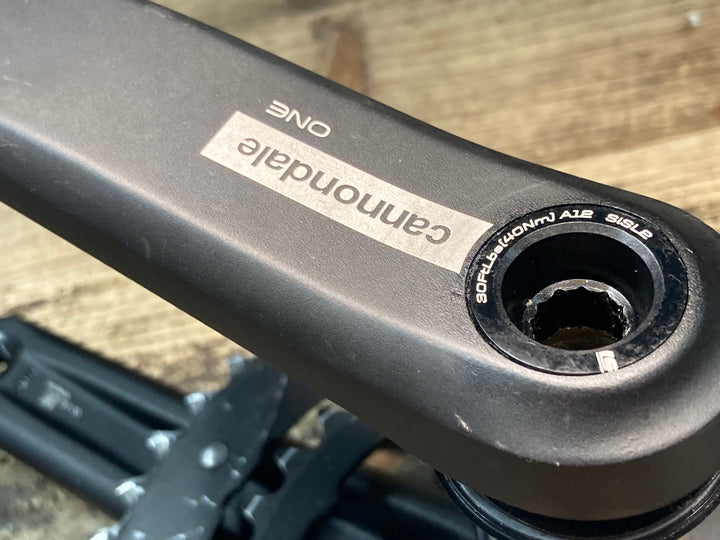 JF387 キャノンデール CANNONDALE ONE クランクセット BB30 170mm 52/36T