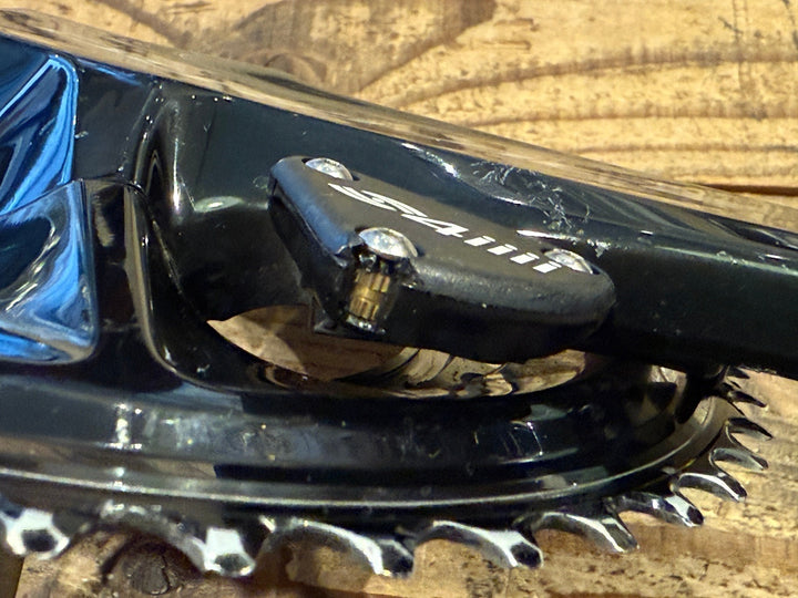 JG571 4iiii パワーメーター シマノ SHIMANO デュラエース DURA-ACE FC-R9200 52-36T 170mm 動作確認済 ※右パワーメーターに割れ欠けあり