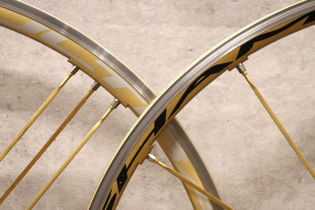 カンパニョーロ Campagnolo シャマルウルトラ SHAMAL ULTRA GOLD アルミ クリンチャー ホイールセット カンパ 12/11S ナローリム【さいたま浦和店】