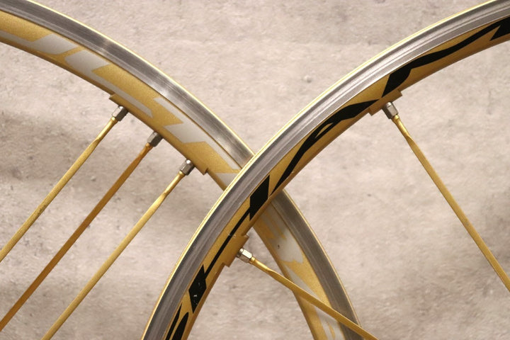 カンパニョーロ Campagnolo シャマルウルトラ SHAMAL ULTRA GOLD アルミ クリンチャー ホイールセット カンパ 12/11S ナローリム【さいたま浦和店】